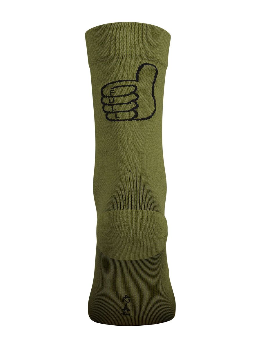 Scott Full Send Crew Sock, fir green/black - Bild 2