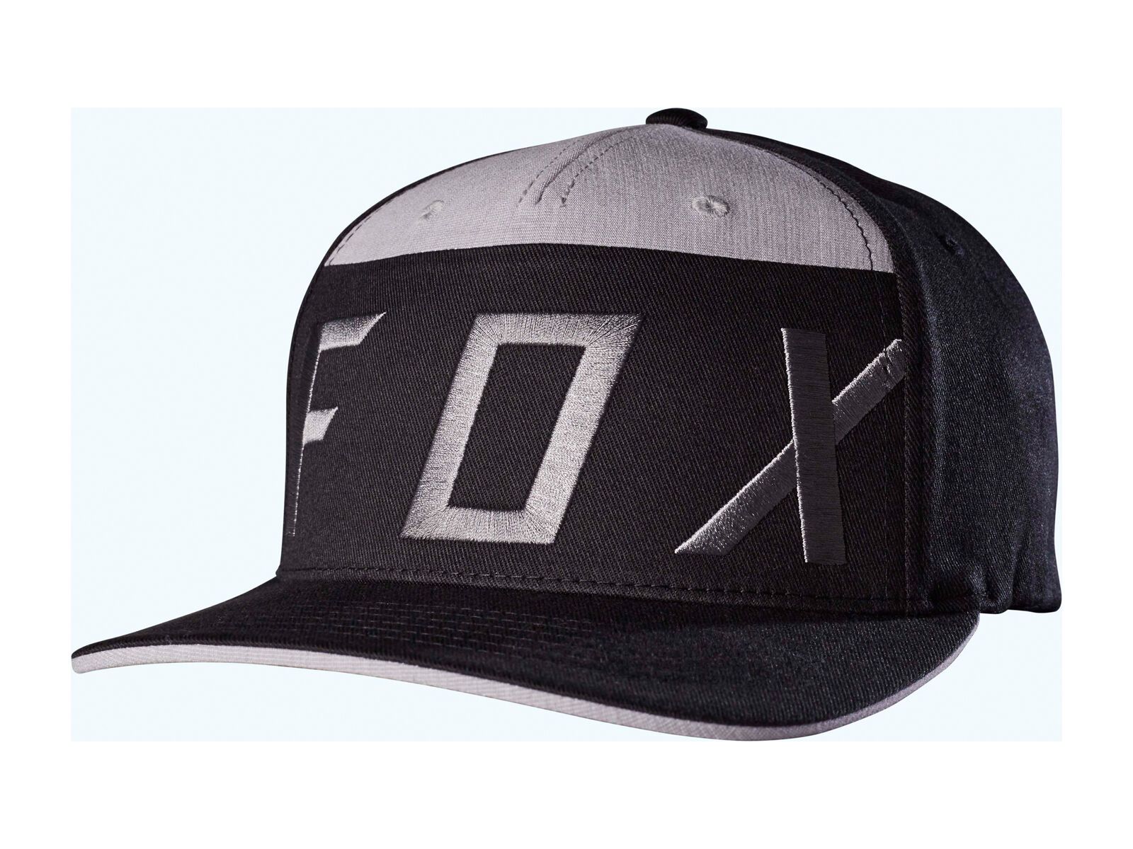 Fox Moth Splice Flexfit, black - Bild 1