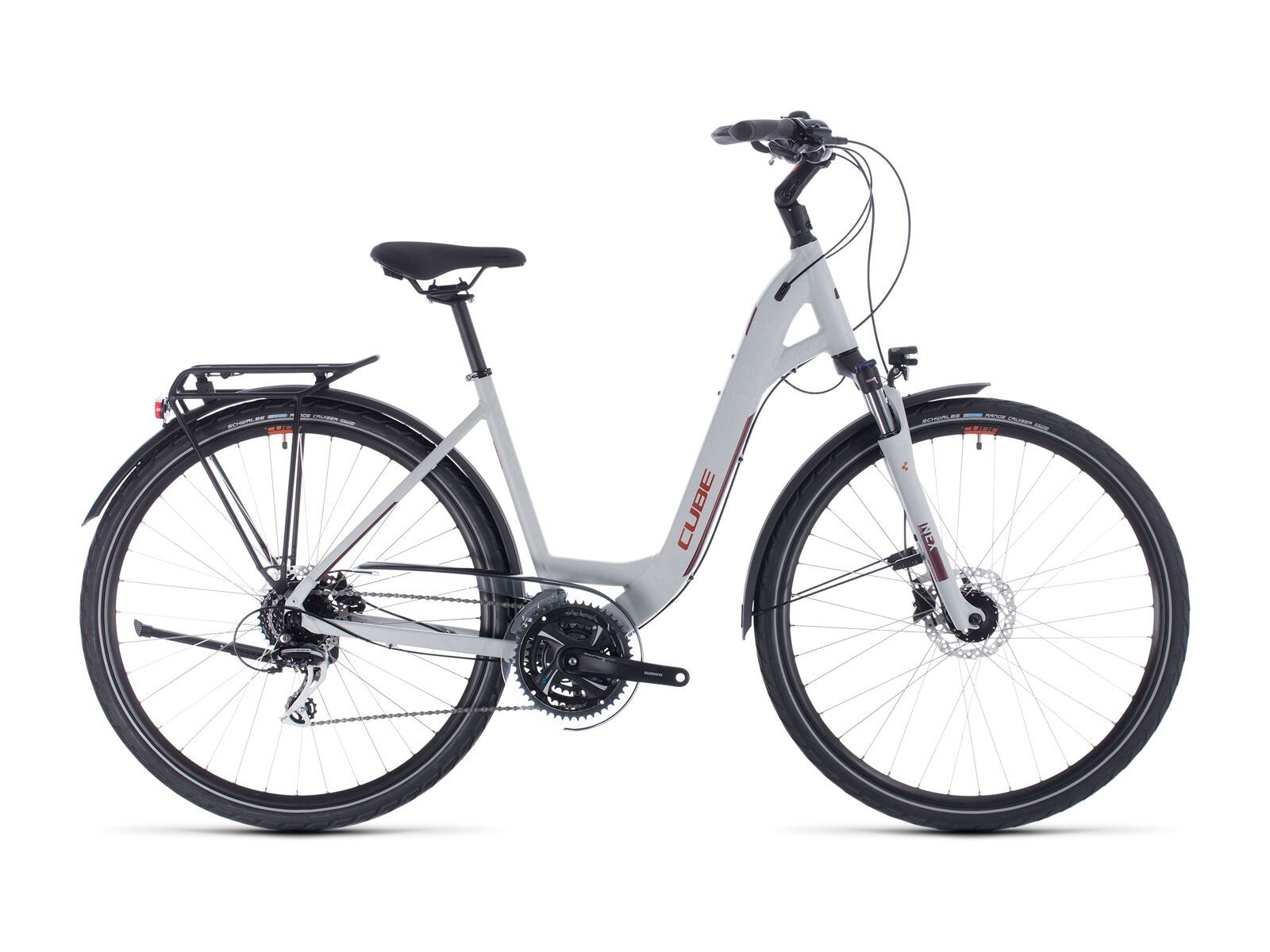 Cube Touring Pro Easy Entry, grey´n´orange - Bild 1