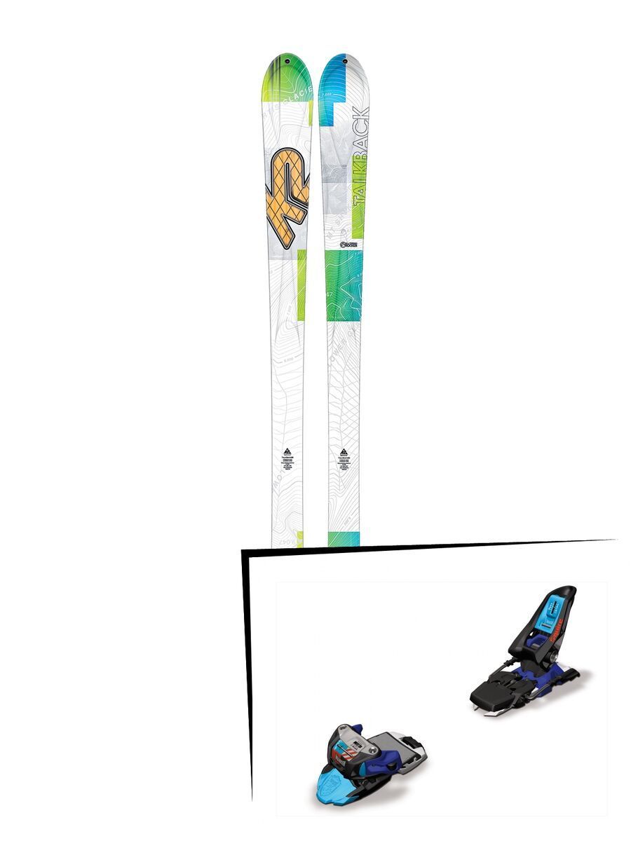 K2 SKI Set: Talkback 80 2016 + Marker Squire 11 - Bild 1