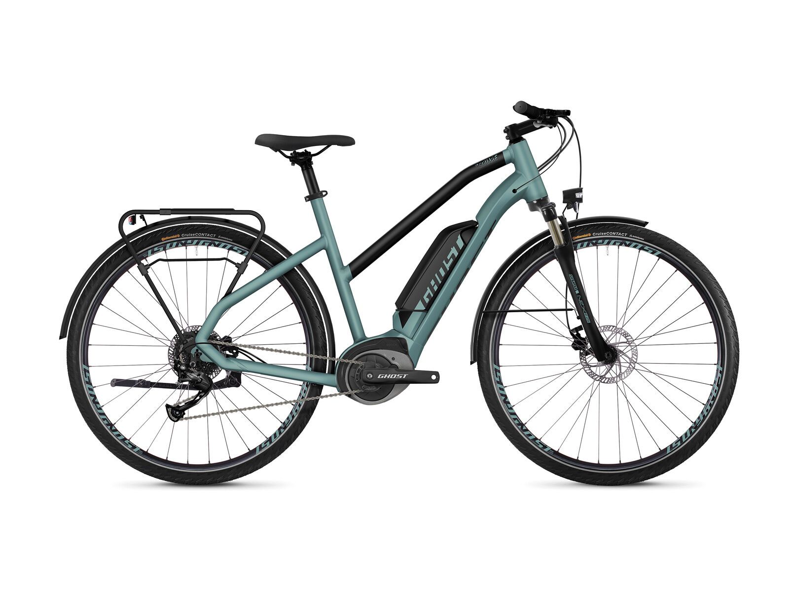 Ghost Hybride Square Trekking B1.8 W AL, river blue/jet black - Bild 1