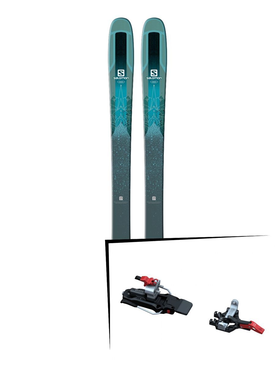 Set: Salomon QST Lumen 99 2018 + ATK Crest - Bild 1