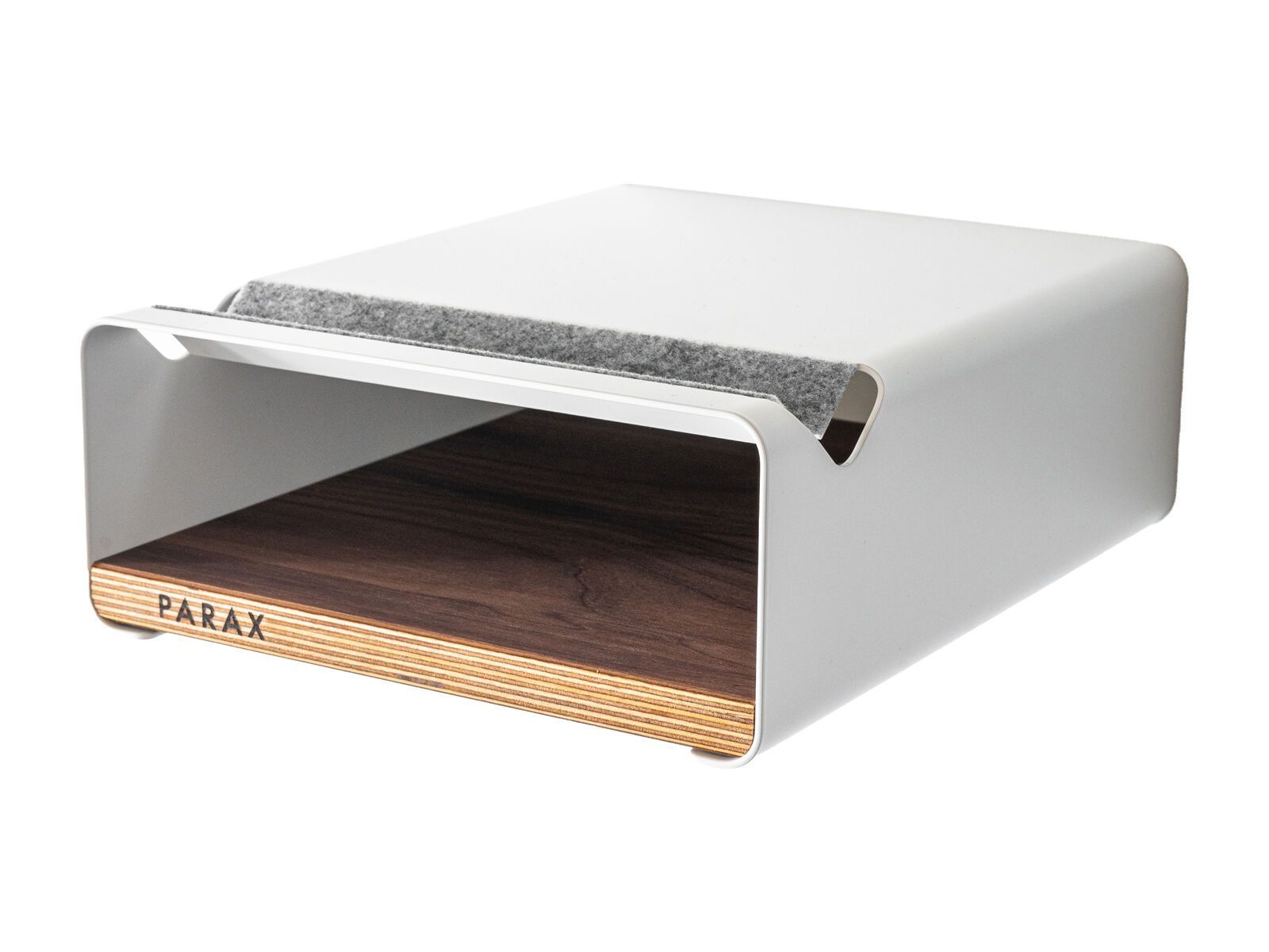 PARAX S-Rack M Wallnuss, weiß - Bild 1