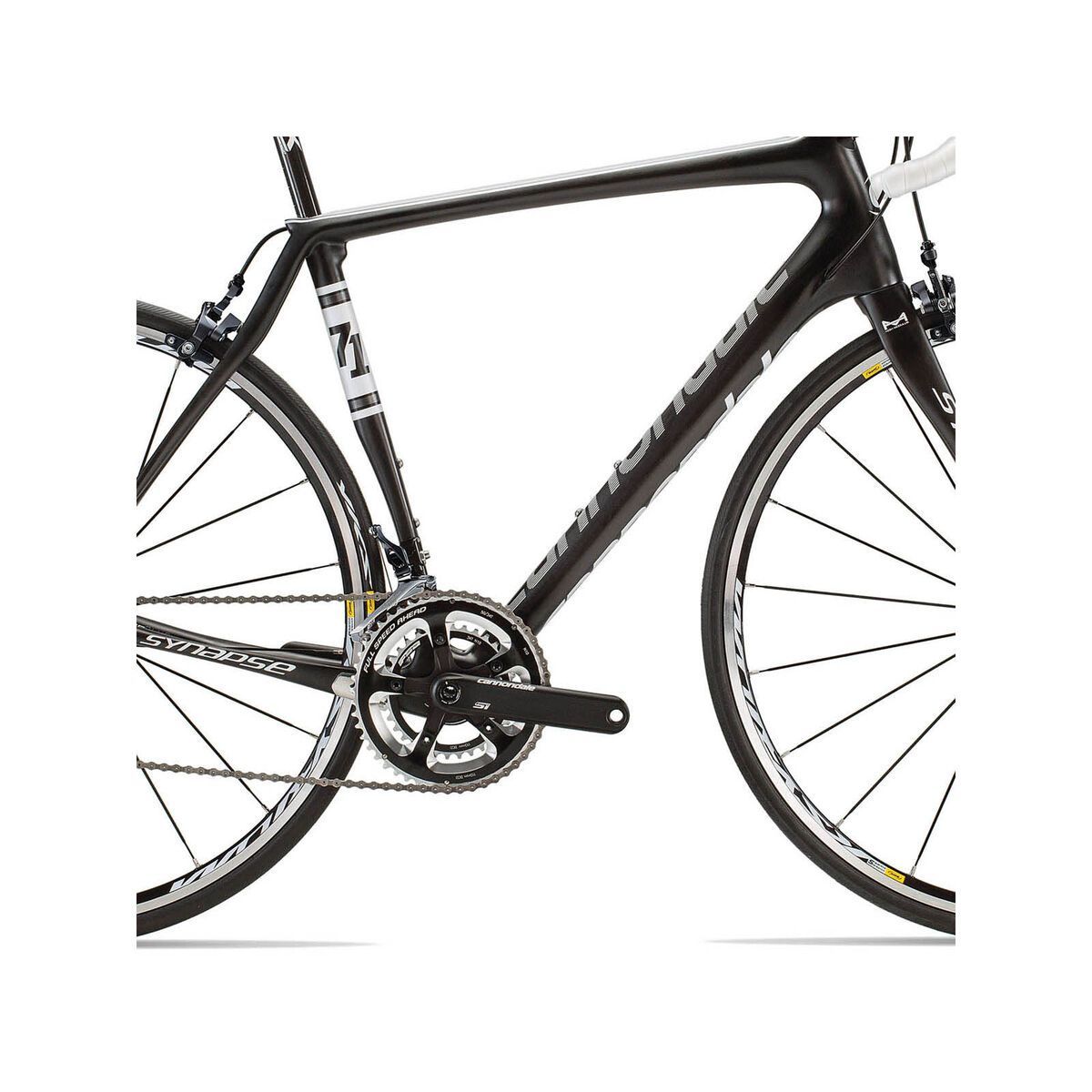 Cannondale Synapse Hi-Mod Athena, schwarz matt - Bild 3