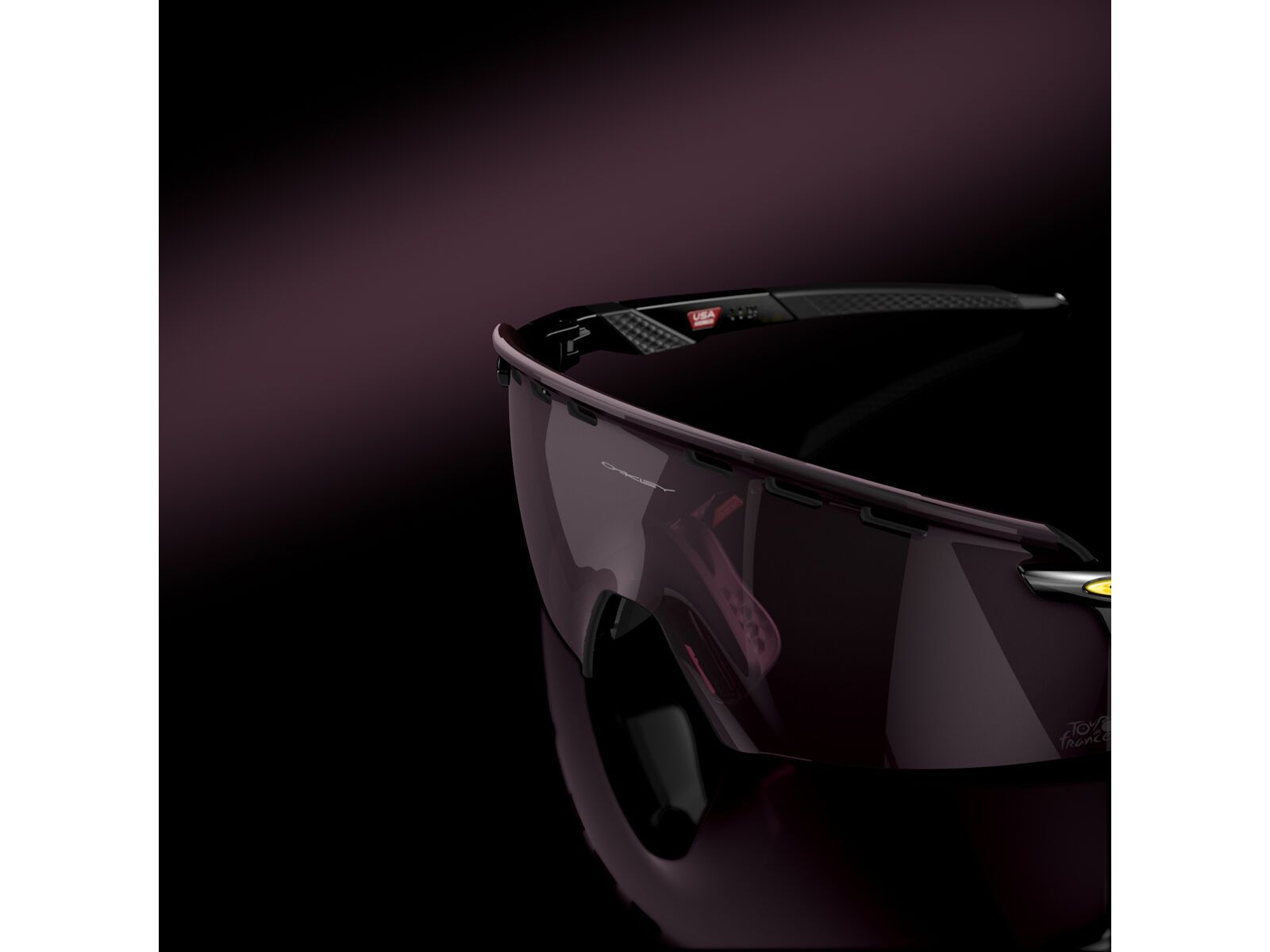 Oakley Encoder Strike 2024 Tour De France, Prizm Road Black / black ink - Bild 13