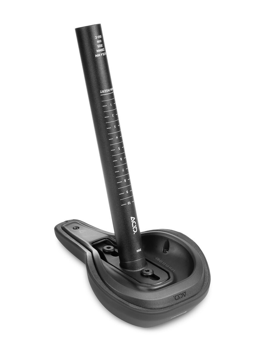 Cube Acid Sattel Numo Rookie + Sattelstütze, black - Bild 8