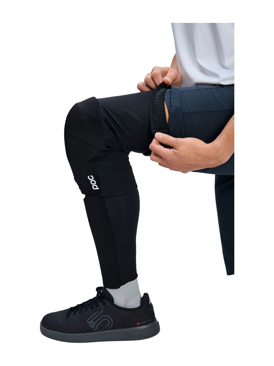 POC VPD Air Shins MTB Knieschoner, uranium black - Bild 6