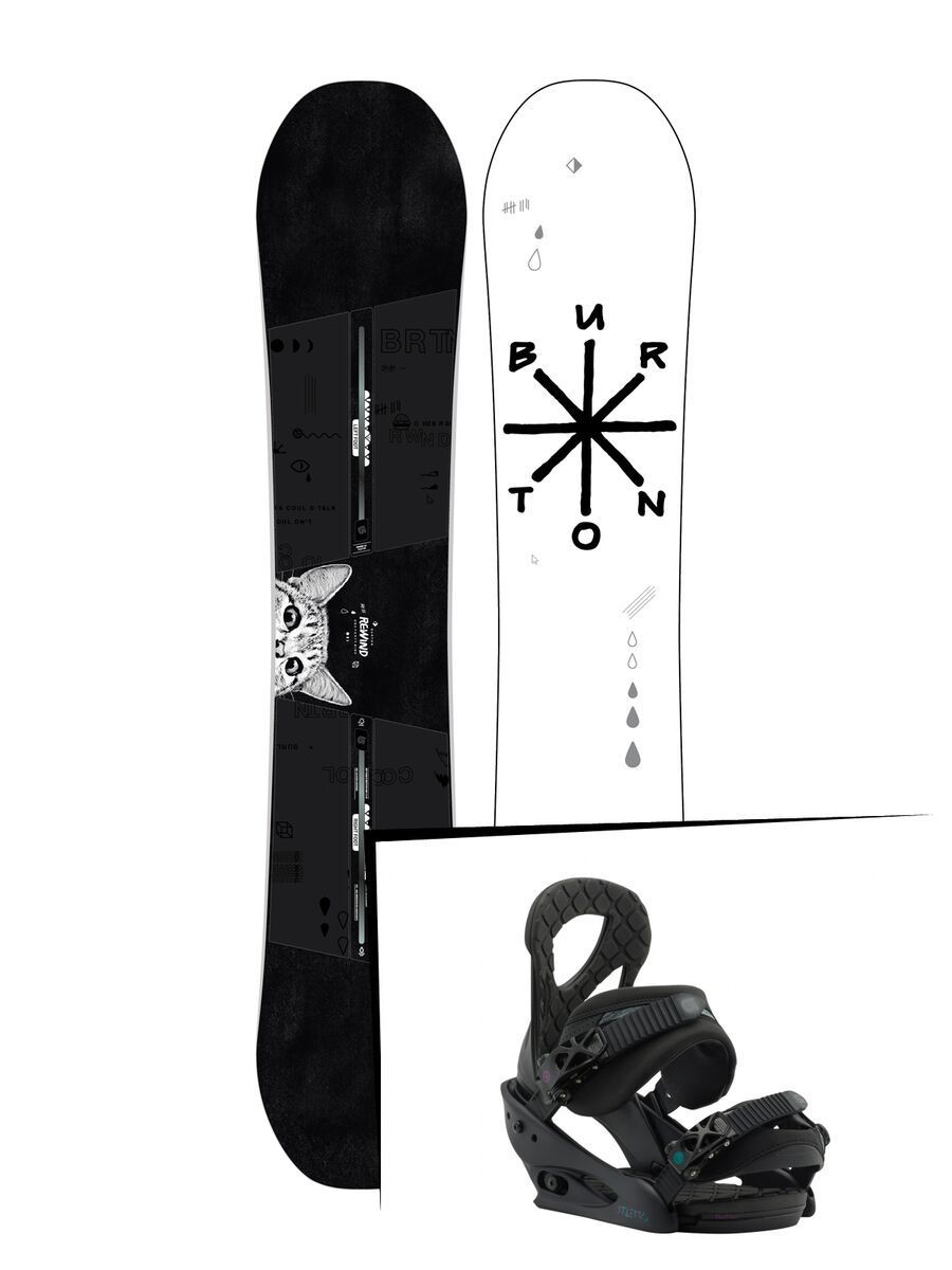 Set: Burton Rewind 2019 +  Stiletto (1931118S) - Bild 1