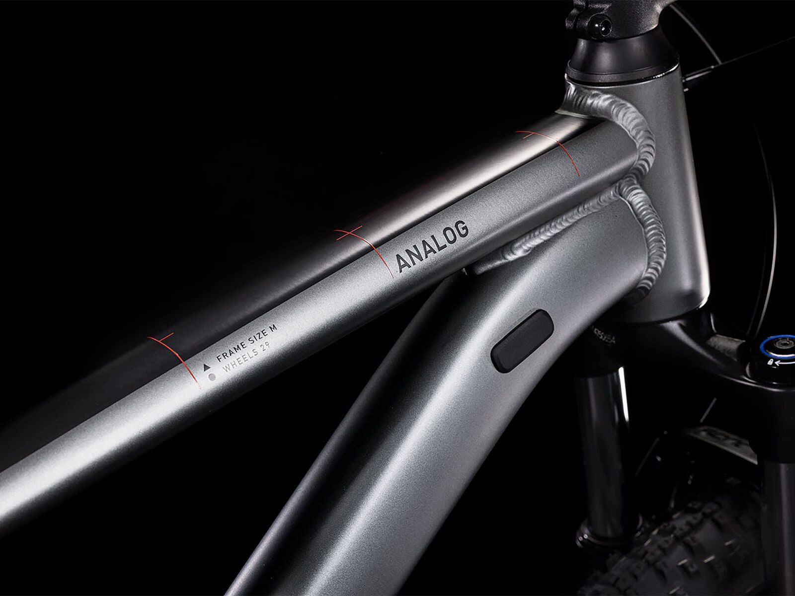 Cube Analog 27.5, flashgrey´n´red - Bild 2