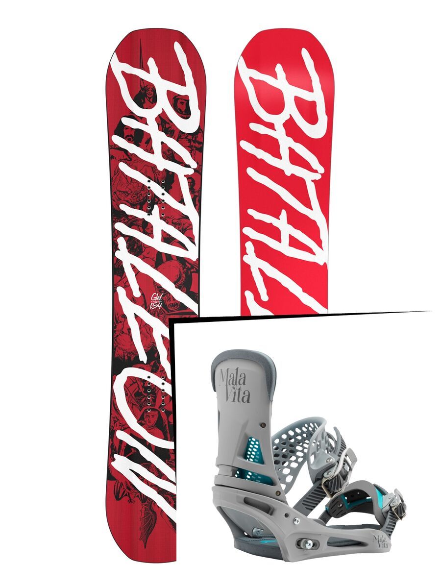 Set: Bataleon G.W 2017 + Burton Malavita (1712849S) - Bild 1