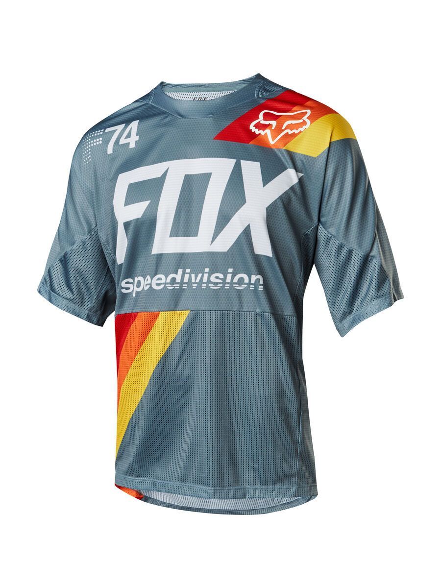 Fox Demo SS Drafter Jersey, slate blue - Bild 1