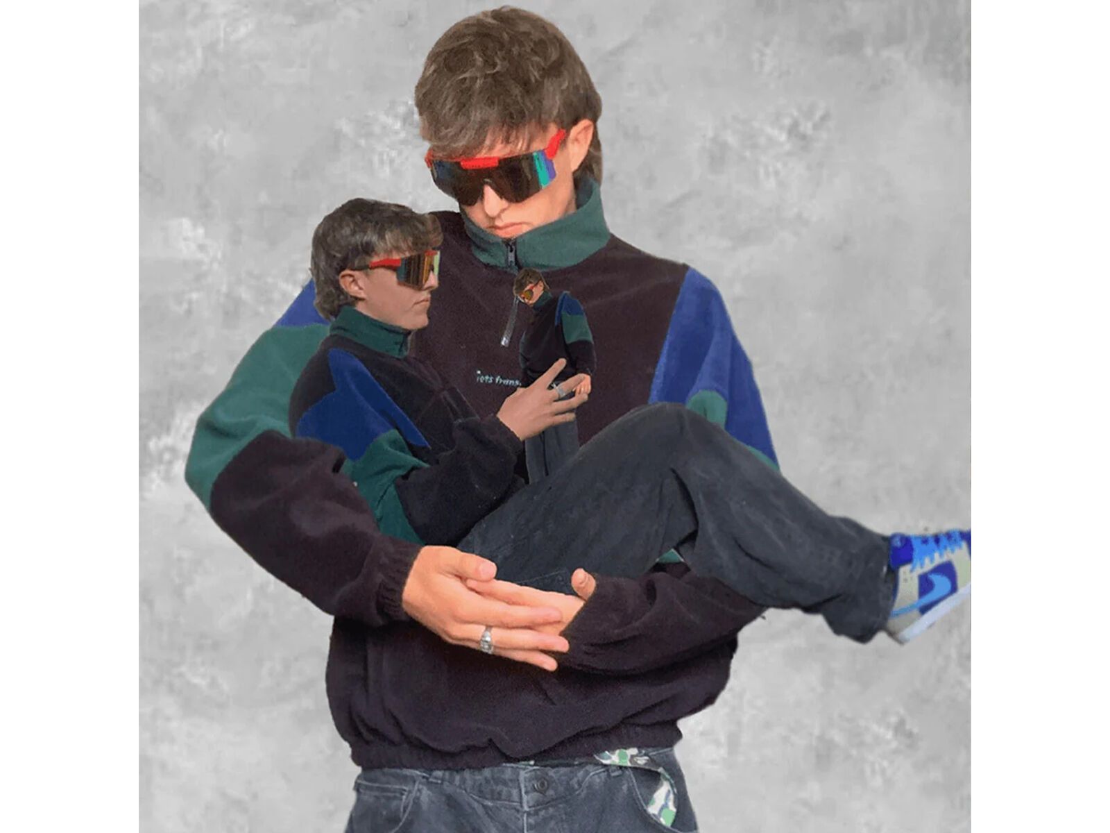 Pit Viper The Originals SW, The Hotshot Polarized Rainbow Mirror - Bild 7