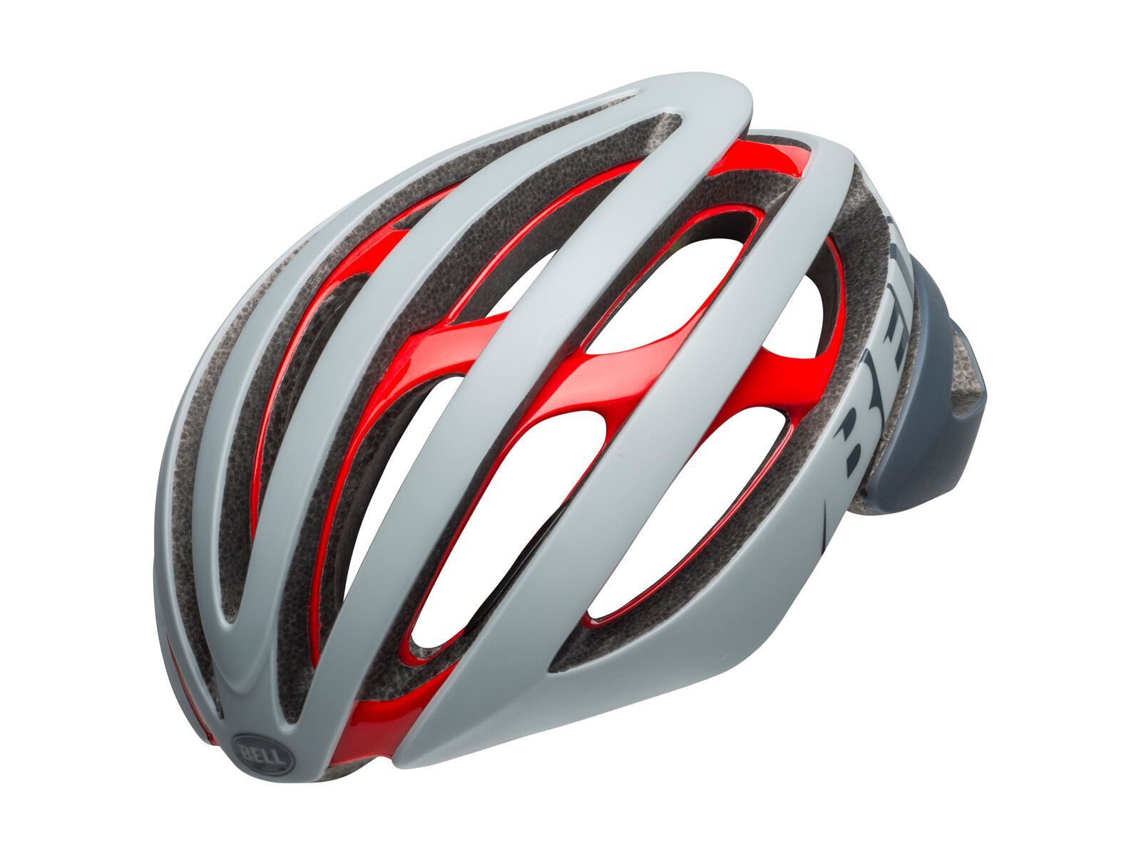 Bell Z20 MIPS, remix matte/gloss gray/crimson - Bild 1