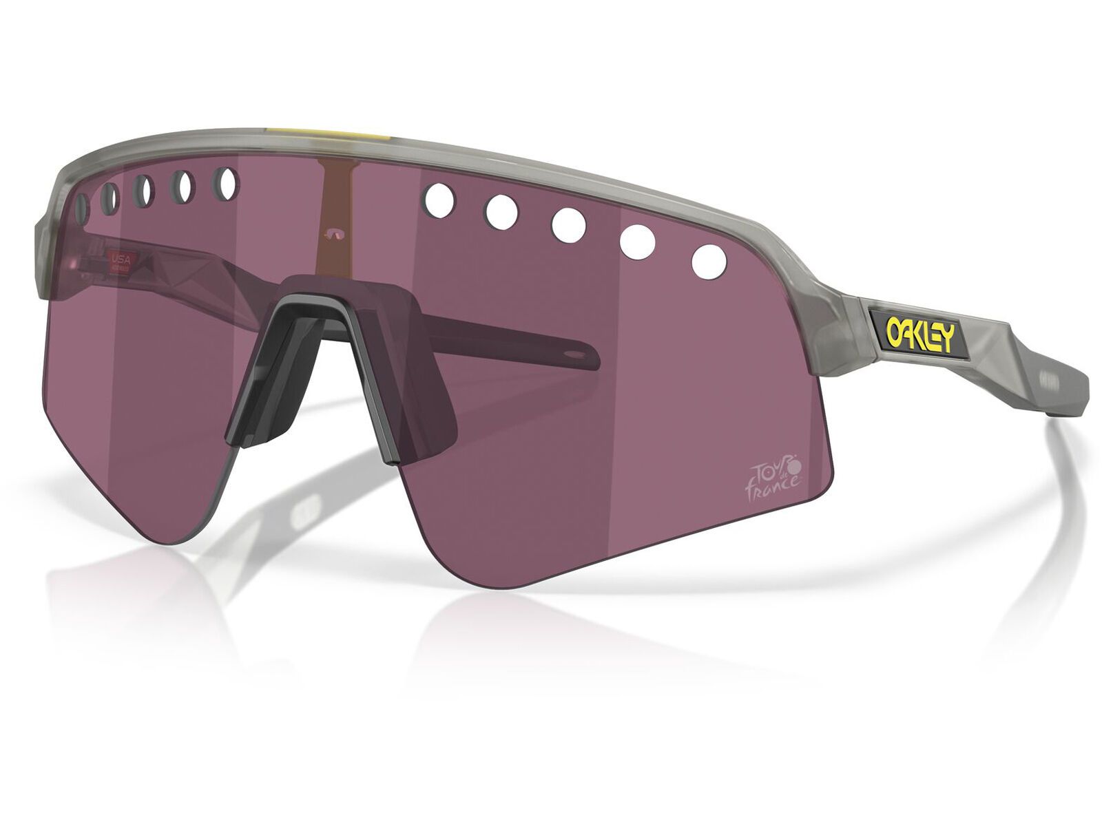 Oakley Sutro Lite Sweep Tour de France, Prizm Road Black / matte grey ink - Bild 10