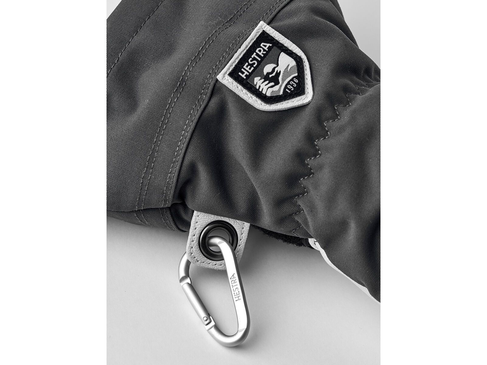 Hestra Army Leather Heli Ski 3 Finger, grey - Bild 2