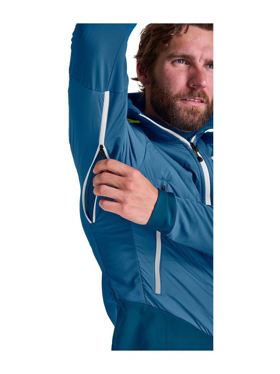 Ortovox Swisswool Col Becchei Hybrid Jacket M, clay orange - Bild 2