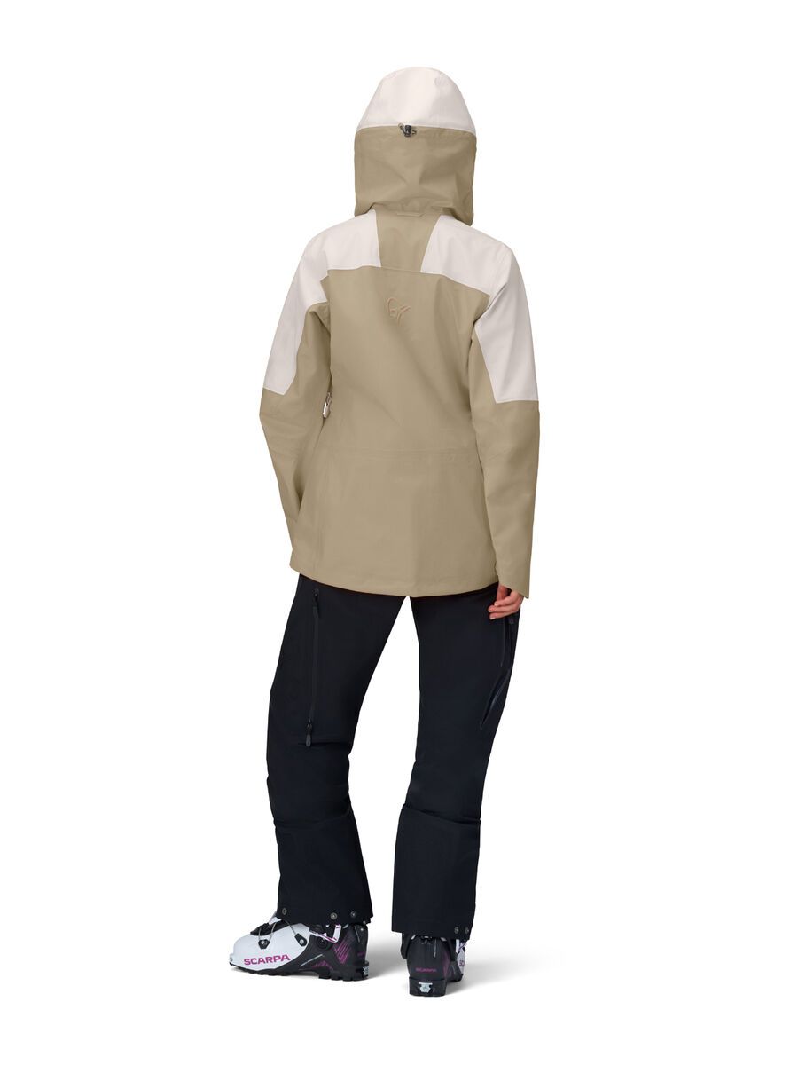 Norrona lofoten Gore-Tex Jacket W's, oatmeal - Bild 8