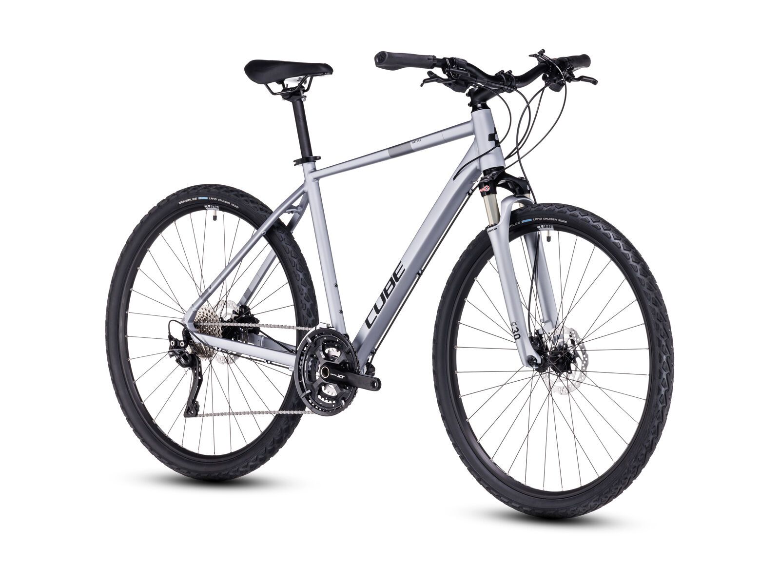 Cube Nature EXC, polarsilver´n´black - Bild 2