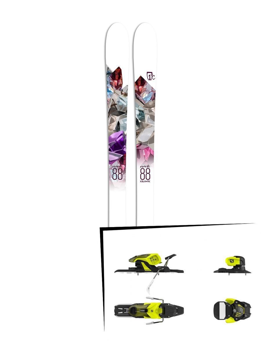 Set: Icelantic Oracle 88 2017 + Salomon Warden 11 (1706223) - Bild 1
