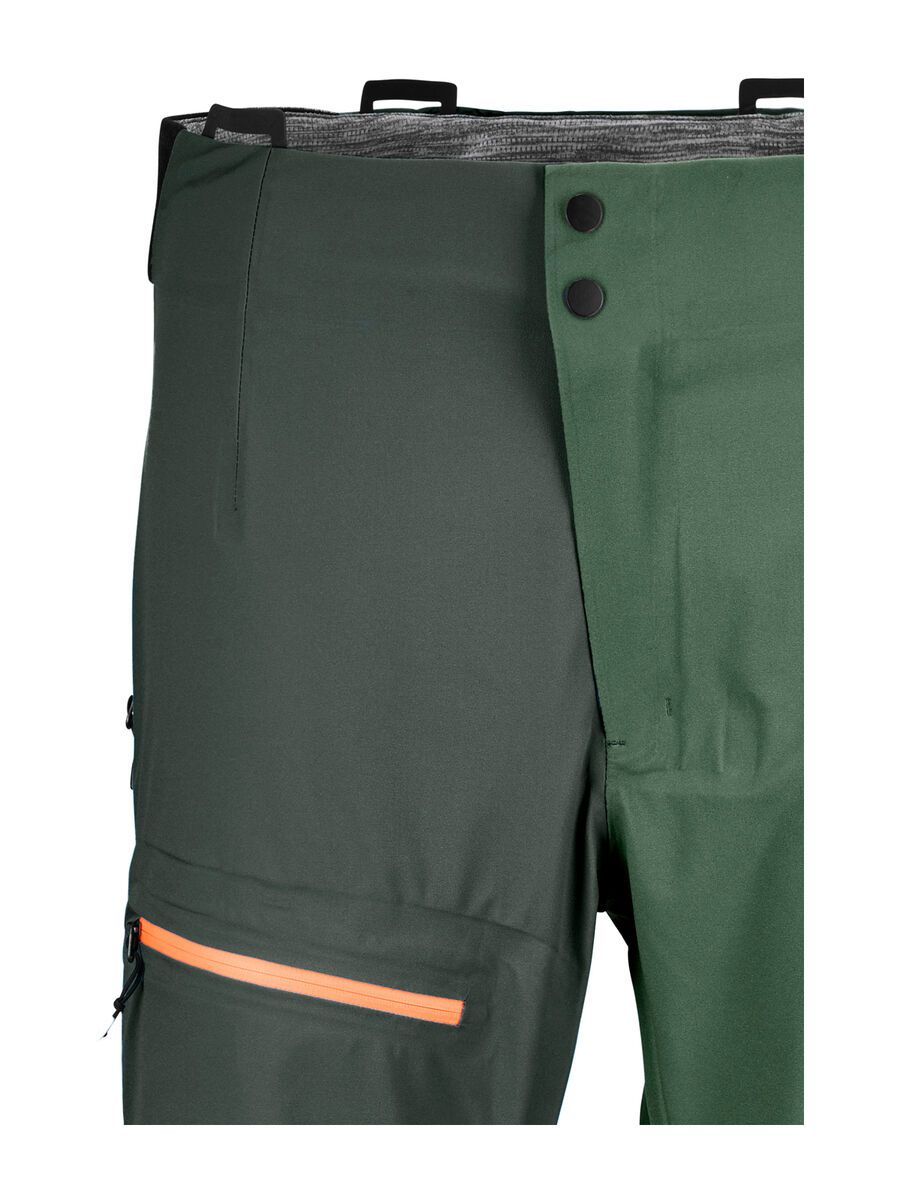 Ortovox 3L Merino Naked Sheep Ortler Pants M, green pine - Bild 2