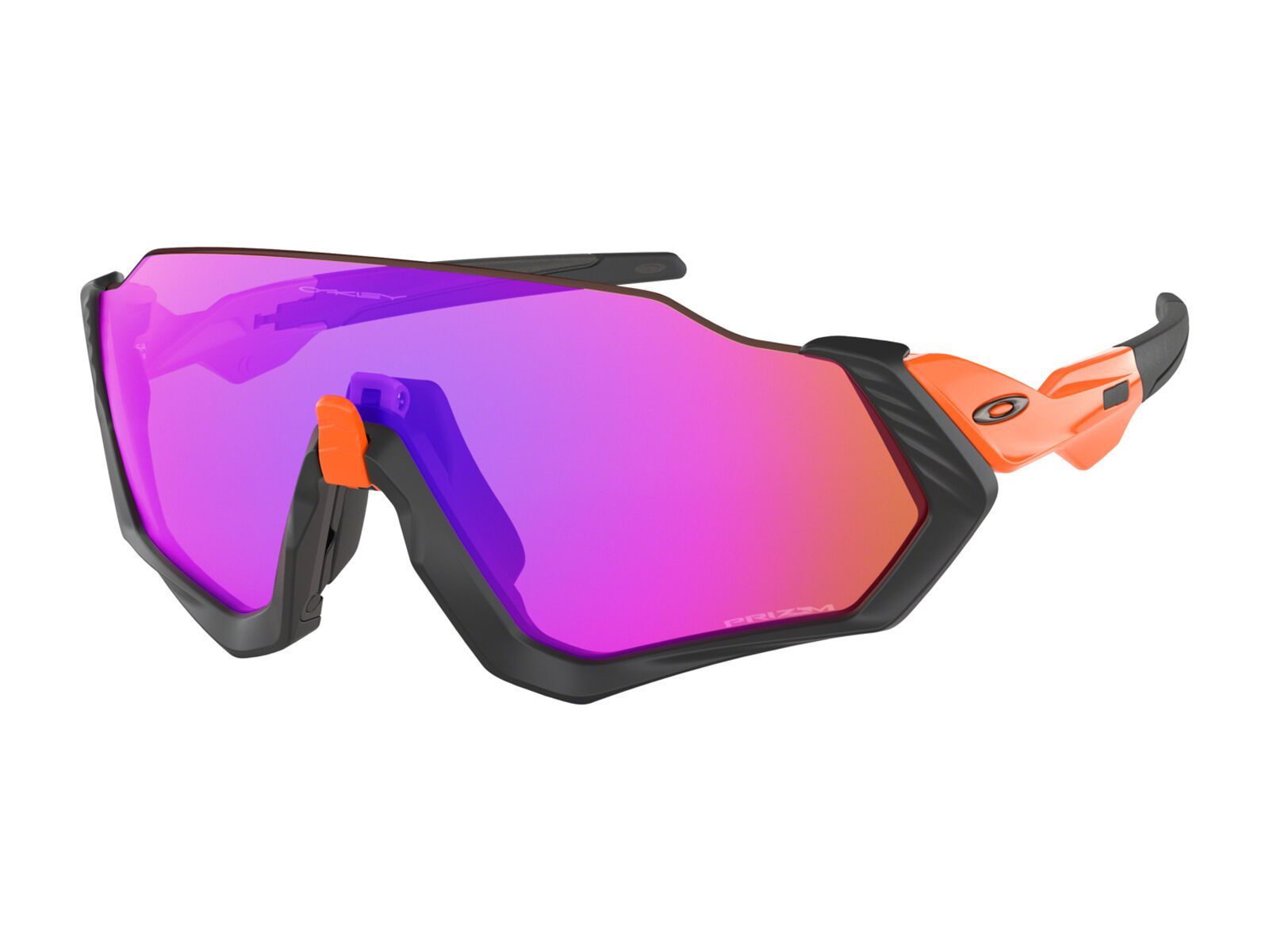 Oakley Flight Jacket Prizm, neon orange/Lens: prizm trail - Bild 1