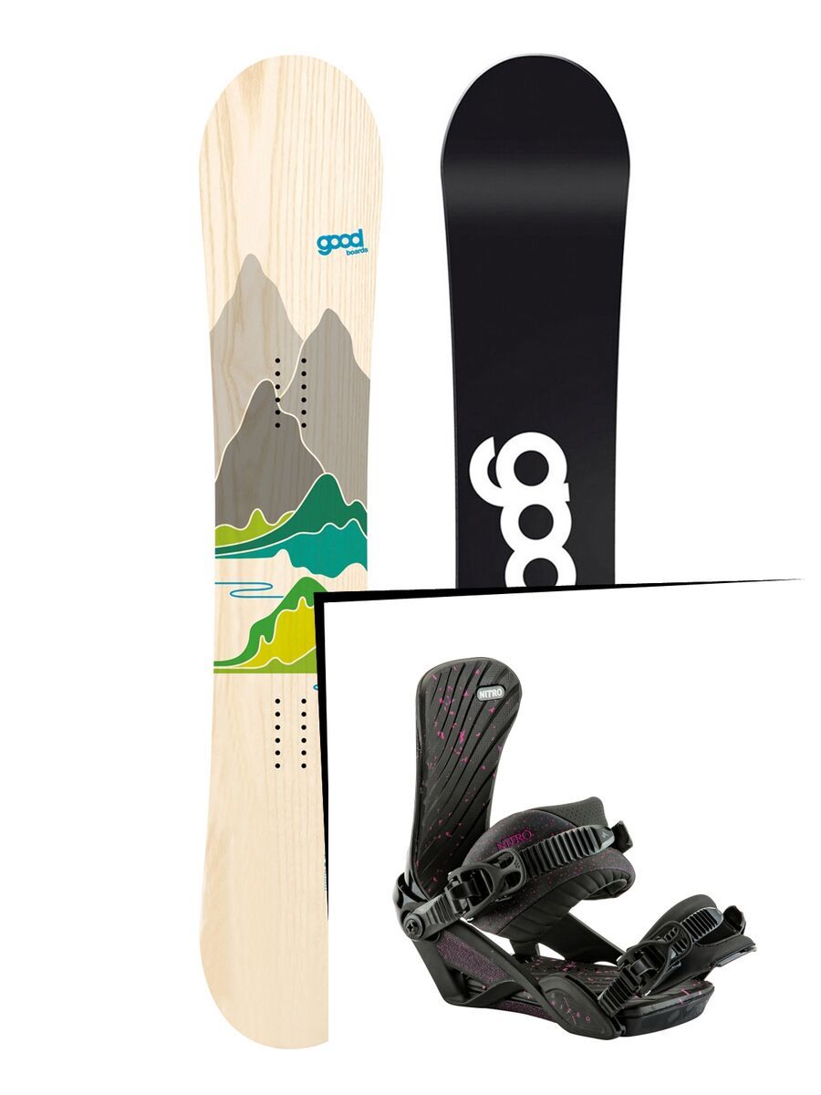 Set: goodboards Prima 2017 + Nitro Ivy (1691172S) - Bild 1