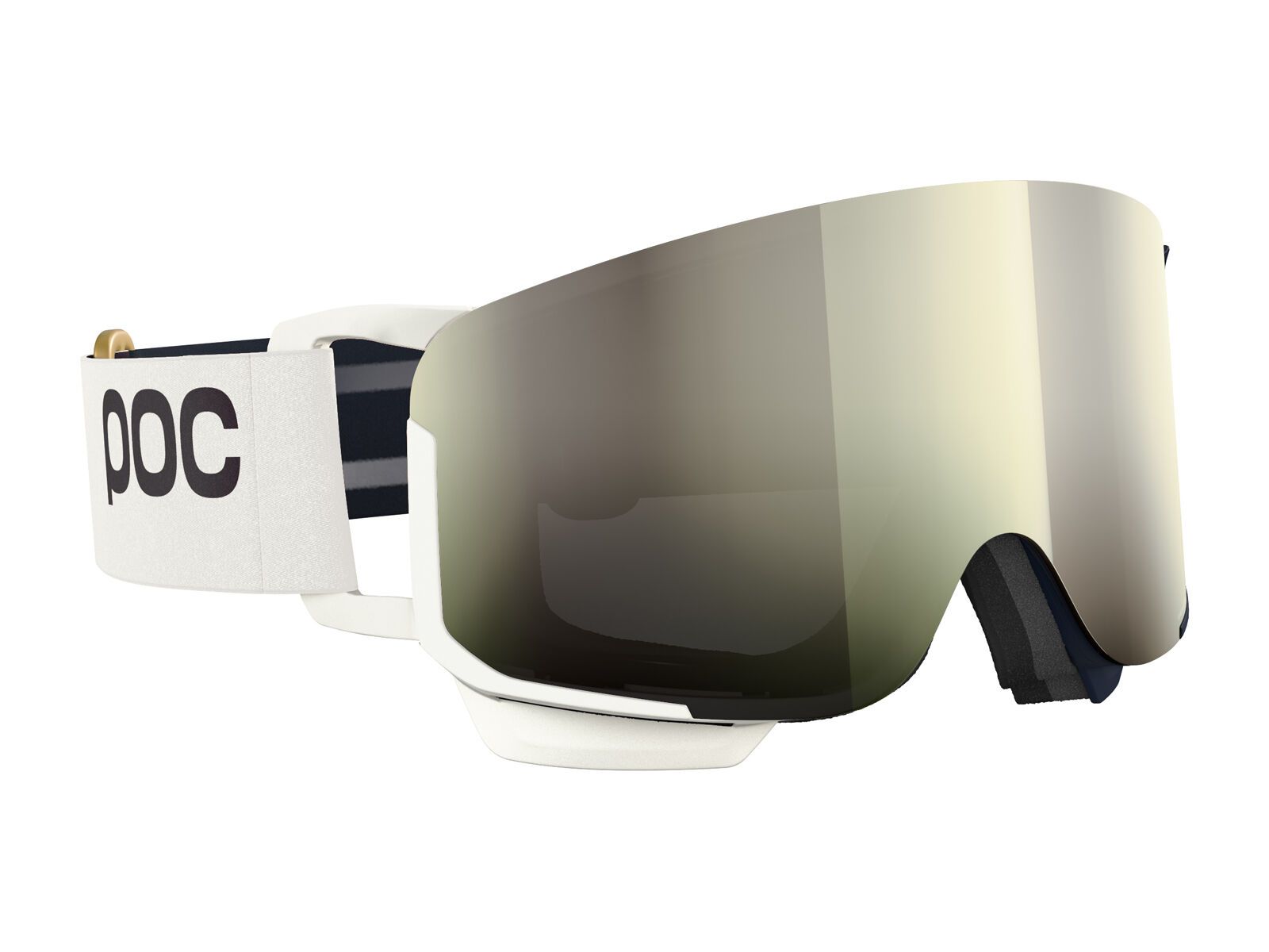 POC Nexal Mid, Clarity Uni. Partly Sunny Ivory / bleu/blanc - Bild 3