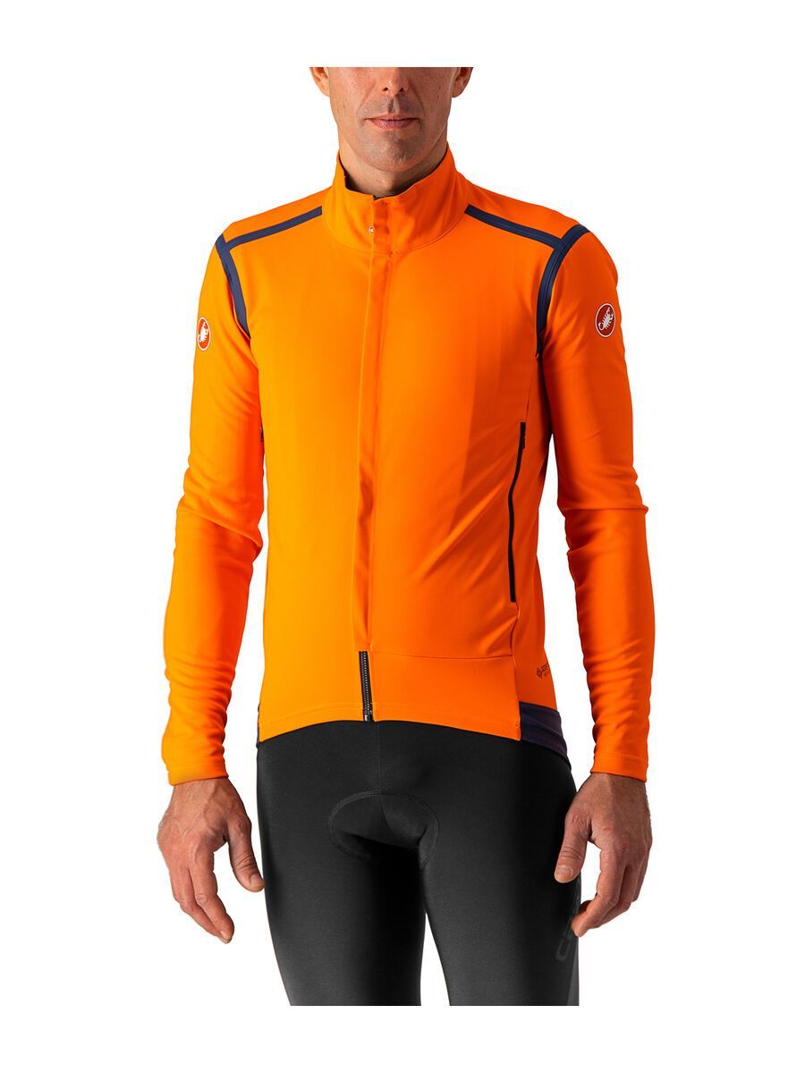 Castelli Perfetto RoS Long Sleeve, orange/steel blue - Bild 3