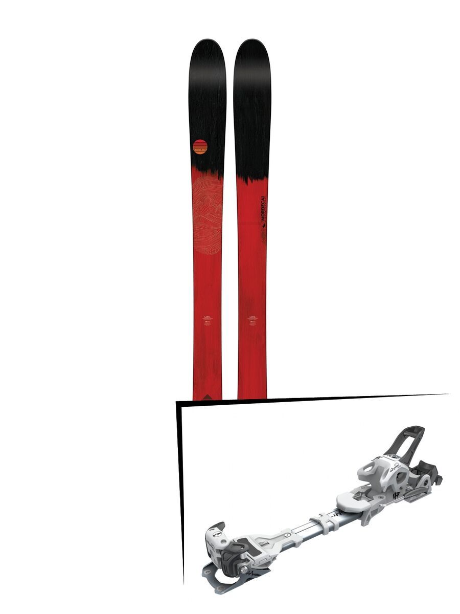 Set: Line Mordecai 2018 + Tyrolia Ambition 12 AT solid white black - Bild 1