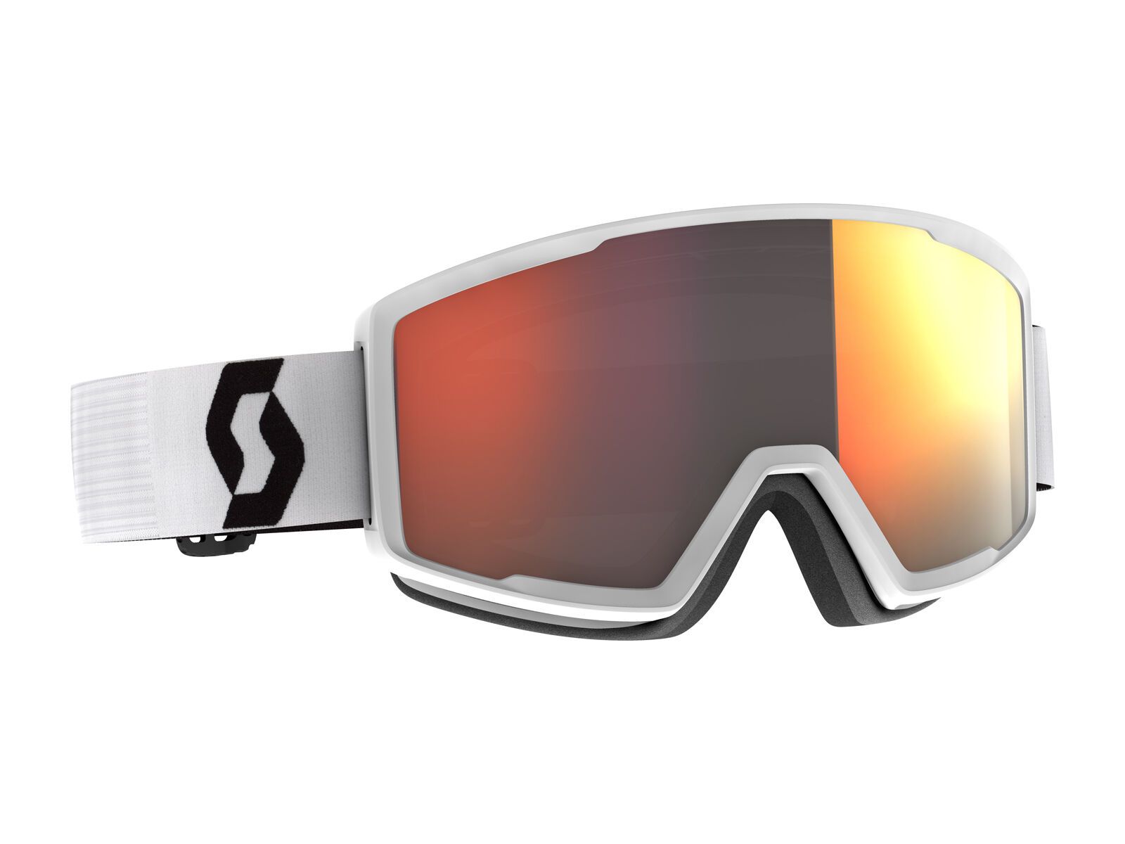 Scott Factor Pro, Solar Red Chrome / mineral white/black - Bild 1