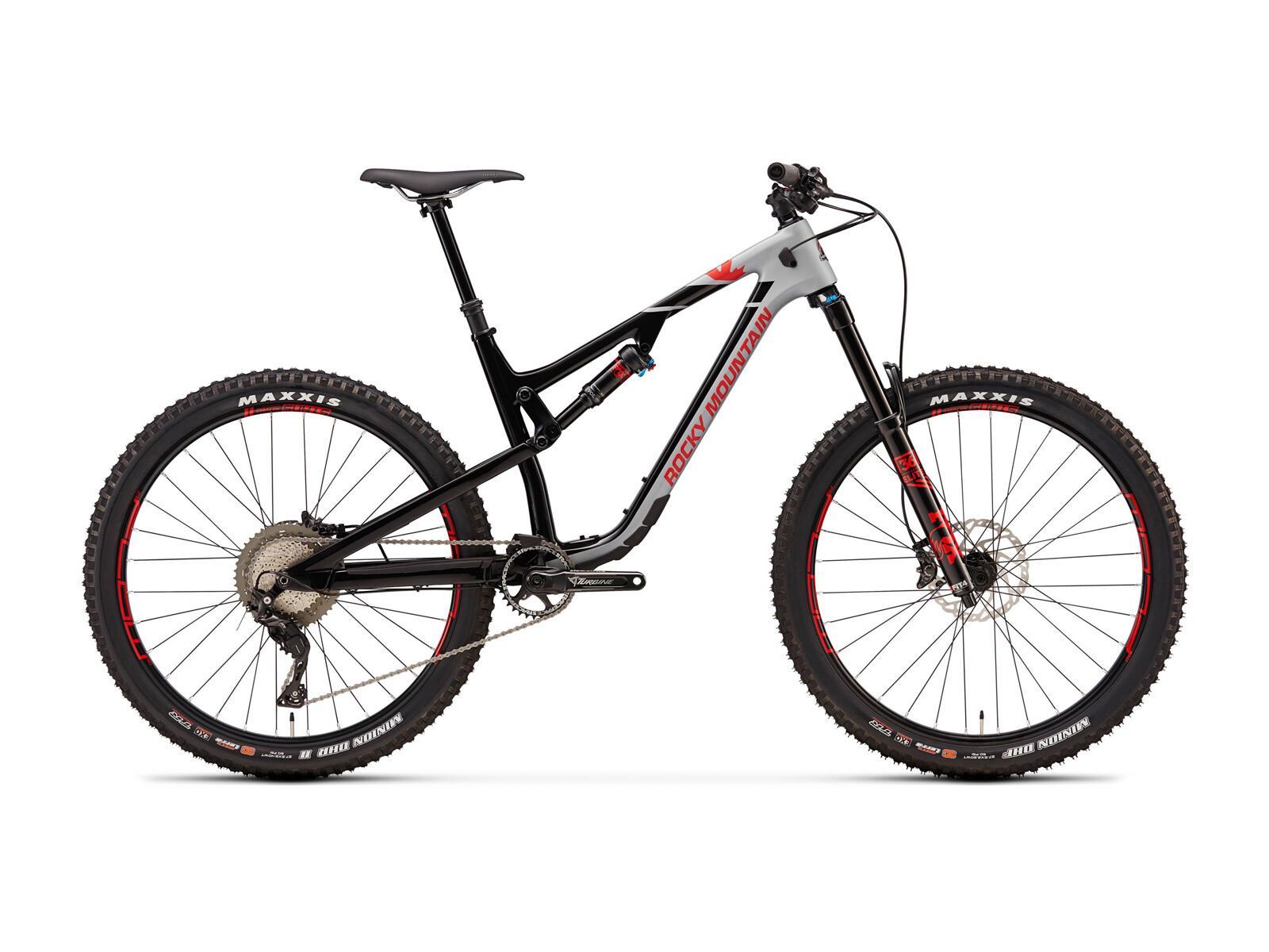 Rocky Mountain Altitude Carbon 70, black black/fox racing grey/flaming lips - Bild 1
