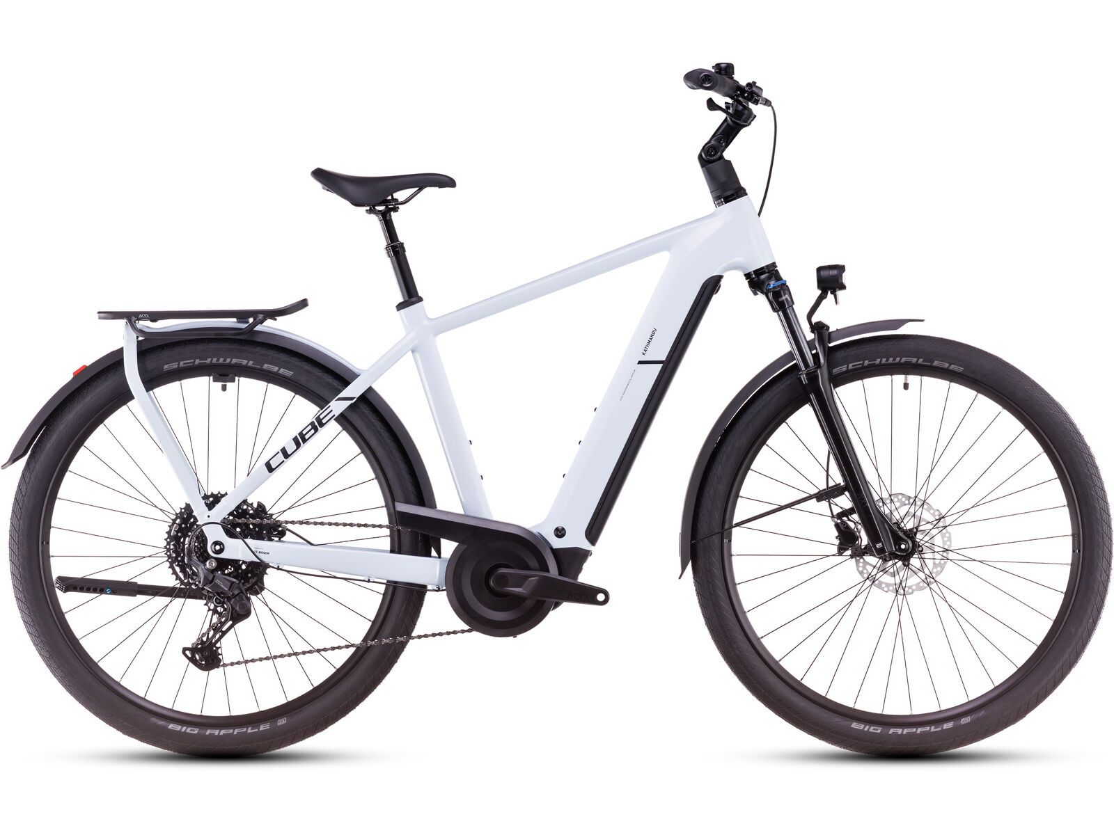 Cube Kathmandu Hybrid One 800, polarwhite´n´black - Bild 1