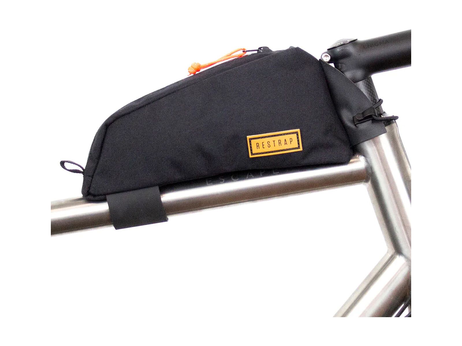 Restrap Bolt-On Top Tube Bag - 0.8 L, black - Bild 3