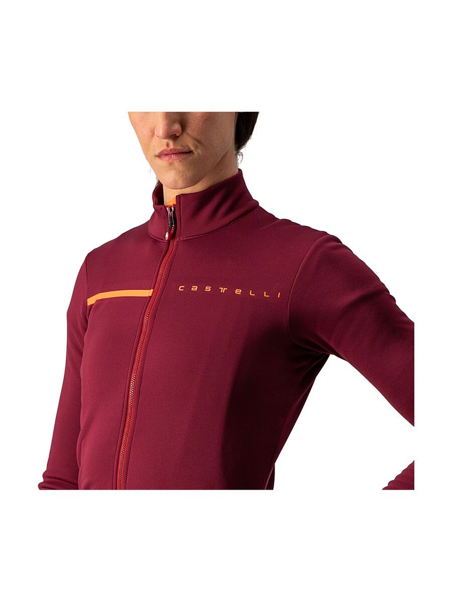 Castelli Sinergia 2 Jersey FZ, bordeaux/brilliant pink - Bild 4