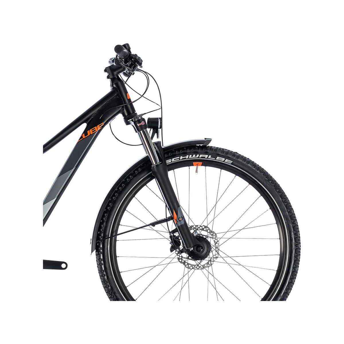 Cube Access Pro Allroad 27.5, black´n´orange - Bild 7