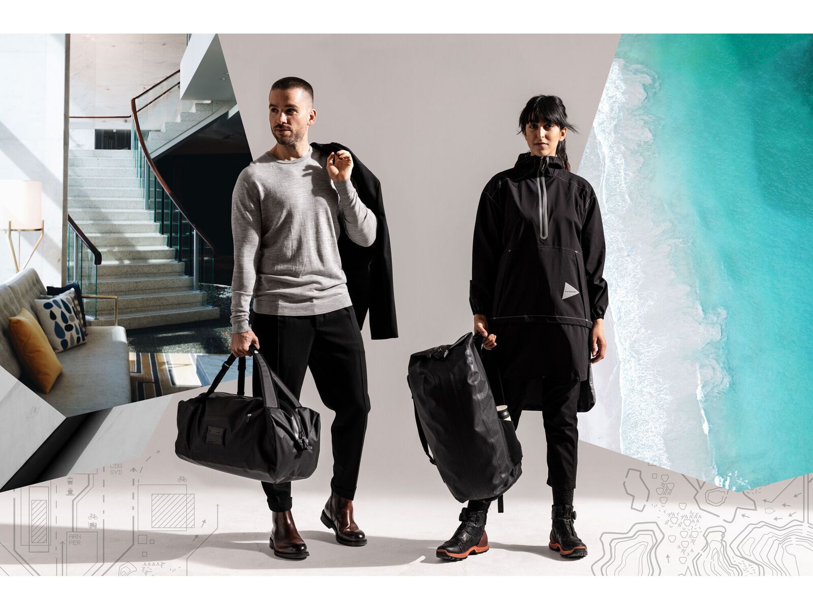 ORTLIEB Atrack Metrosphere 34 L, black embossed - Bild 21