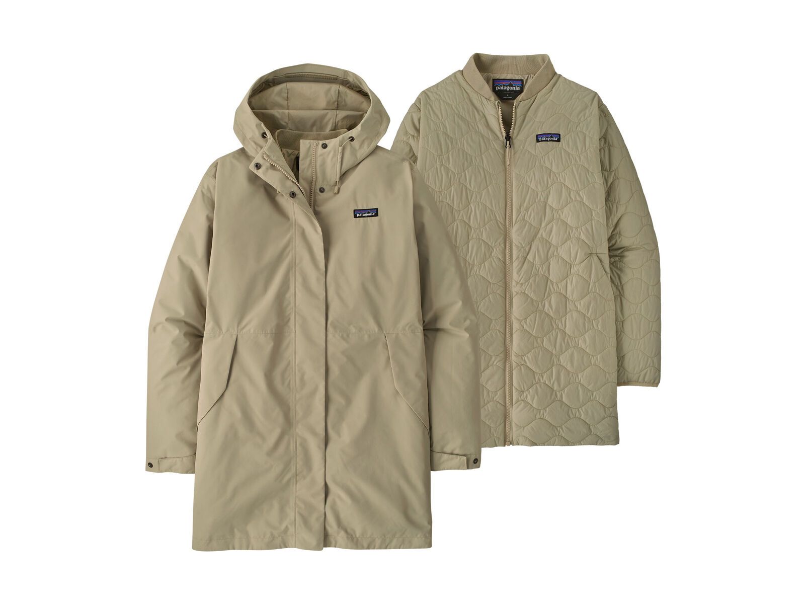 Patagonia Women's Heyes Peak 3-in-1 Parka, weathered stone - Bild 1