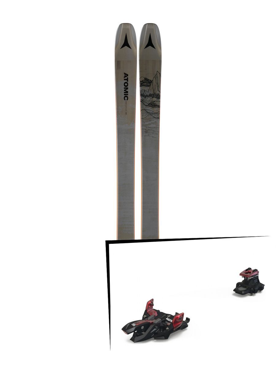 Set: Atomic Bent Chetler 100 2019 + Marker Alpinist 12 (2319300) - Bild 1