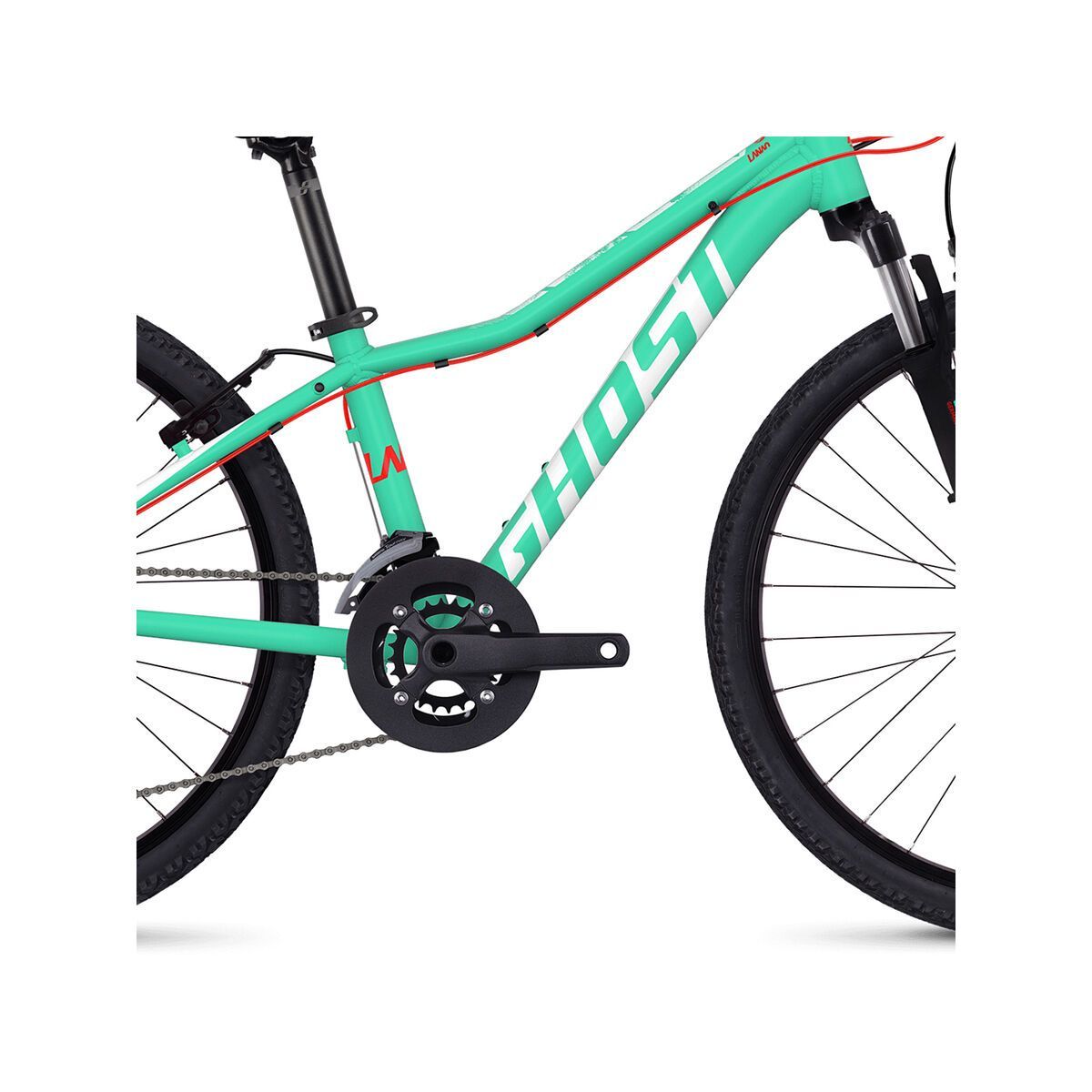 Ghost Lanao 2.4 AL, jade blue/star white/neon red - Bild 3