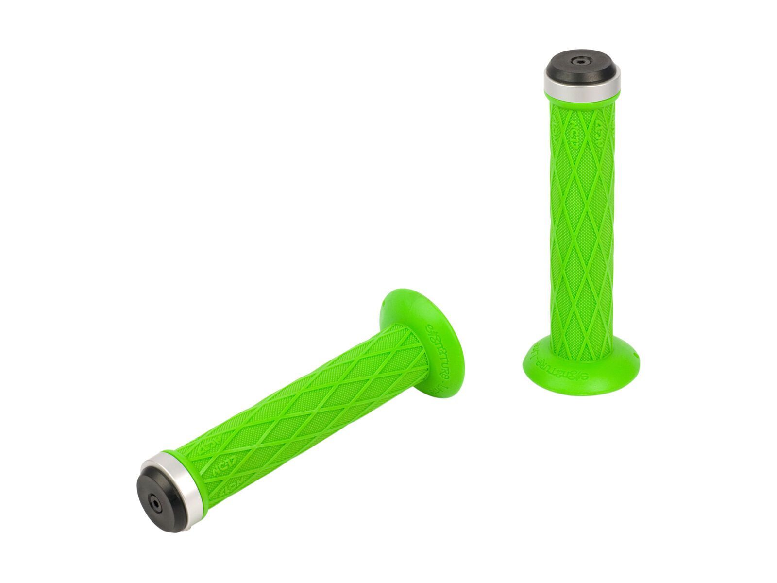 NC-17 Signature Line S-Pro Lock-On Griff, green/silver - Bild 1