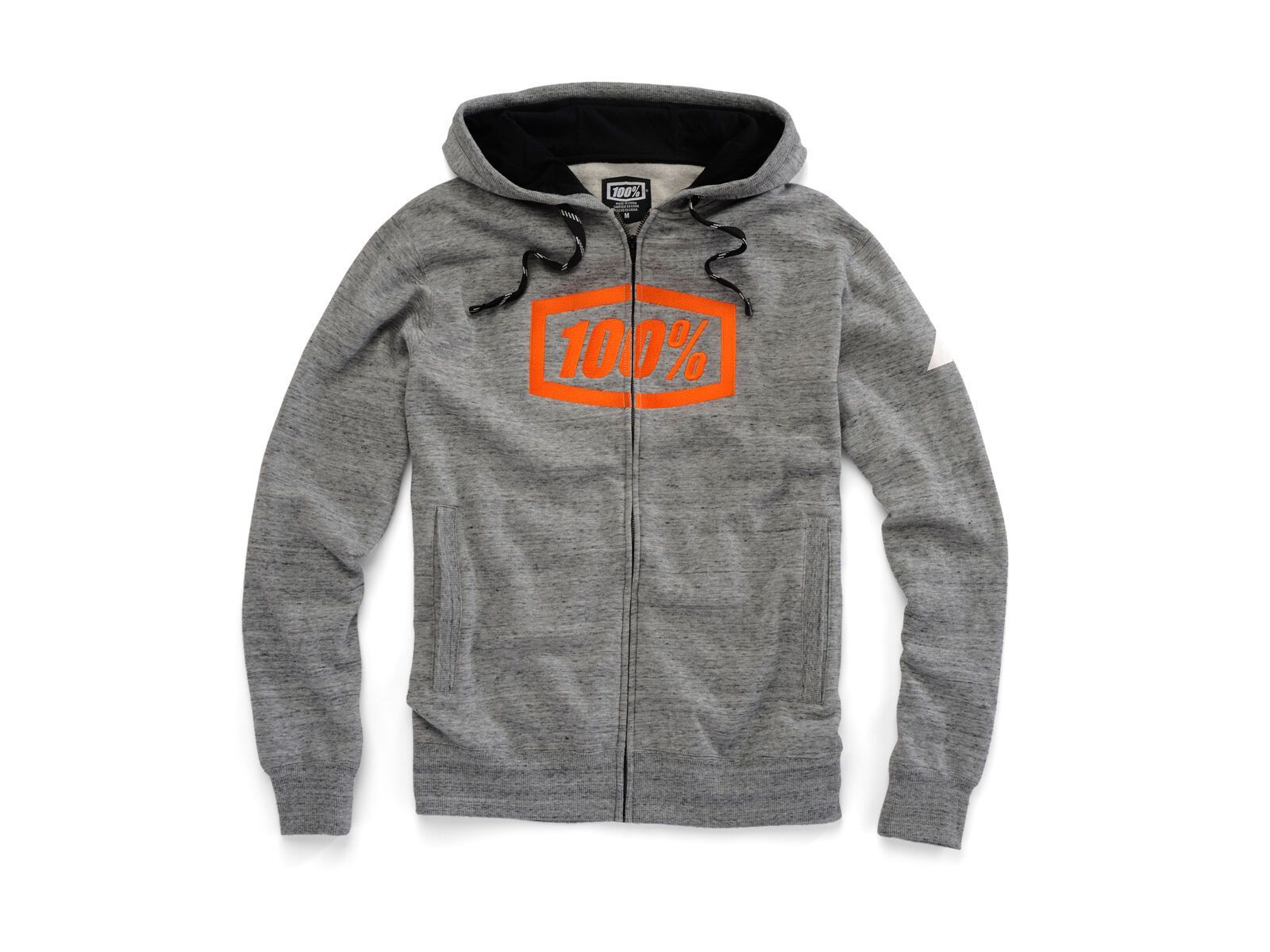 100% Syndicate Full-Zip Hoody, gunmetal heather - Bild 1