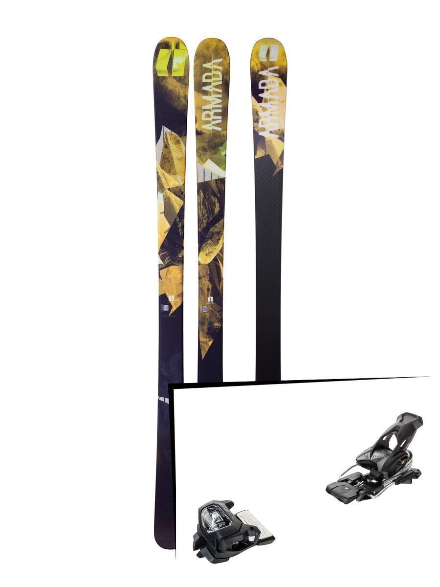 Set: Armada Invictus 89 Ti 2018 + Tyrolia Attack² 16 GW solid black - Bild 1
