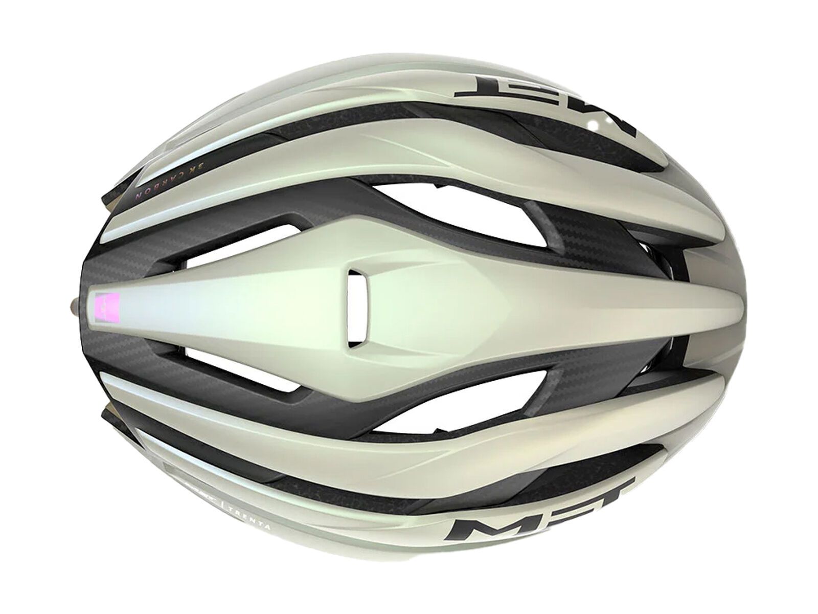 MET Trenta 3K Carbon MIPS, vanilla ice gold/matt - Bild 4