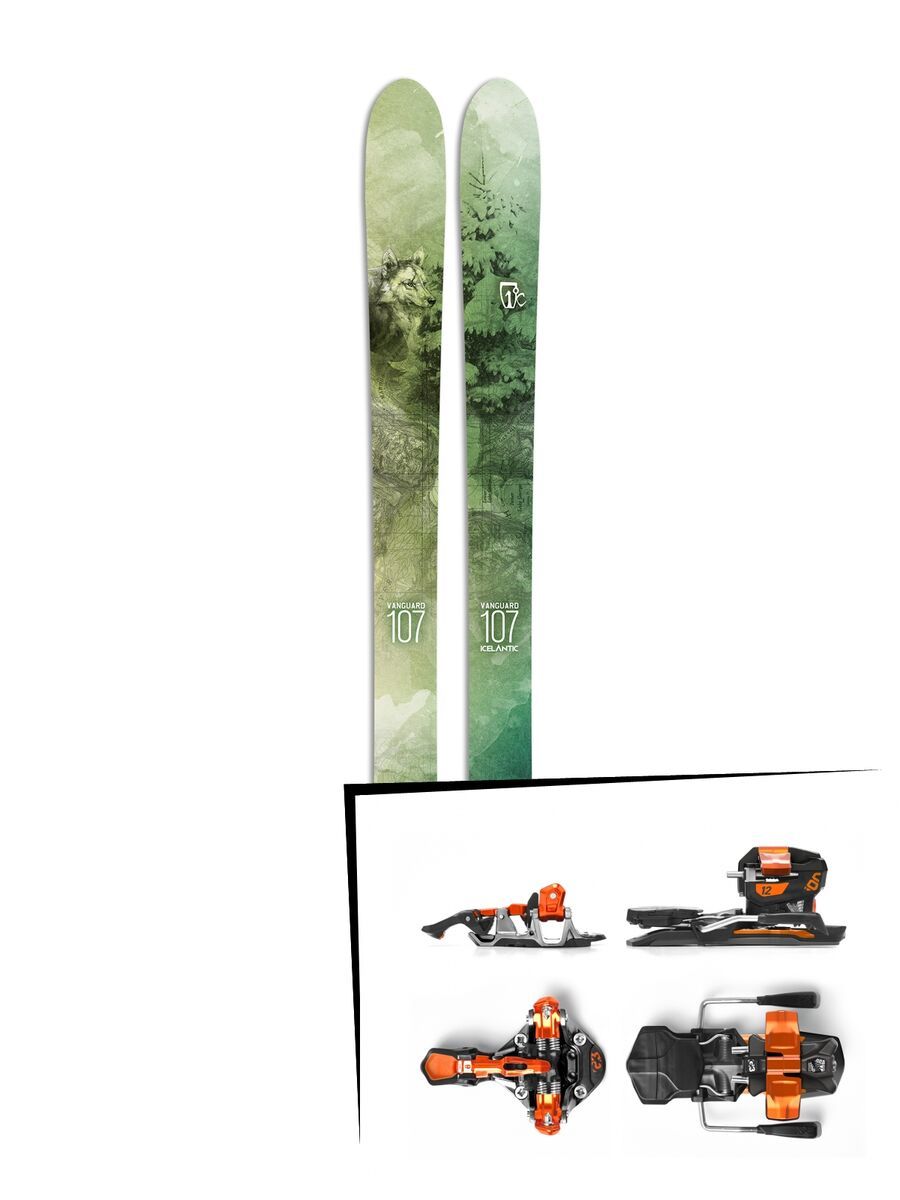 Set: Icelantic Vanguard 107 2017 + G3 Ion 12 (1716205) - Bild 1