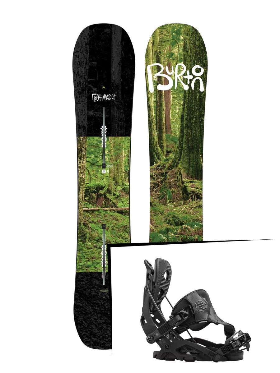 Set: Burton Flight Attendant 2017 + Flow Fuse Hybrid (1513148S) - Bild 1