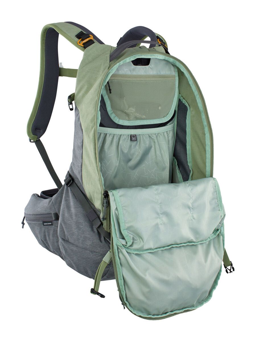 Evoc Trail Pro 26l - L/XL, light olive/carbon grey - Bild 3