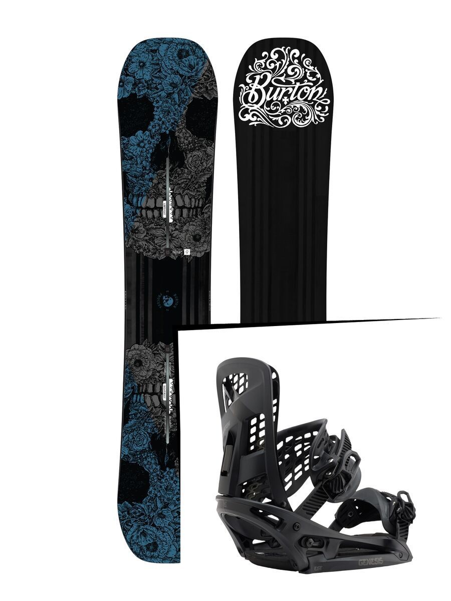 Set: Burton Process Off-Axis 2017 +  Genesis EST (1712781S) - Bild 1