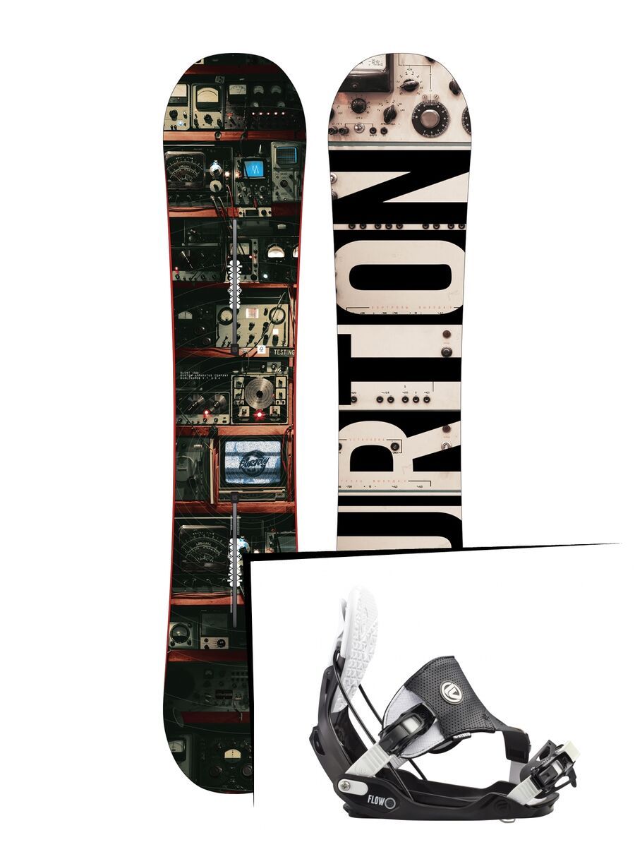 Set: Burton Blunt 2017 + Flow Five Hybrid (1513190S) - Bild 1