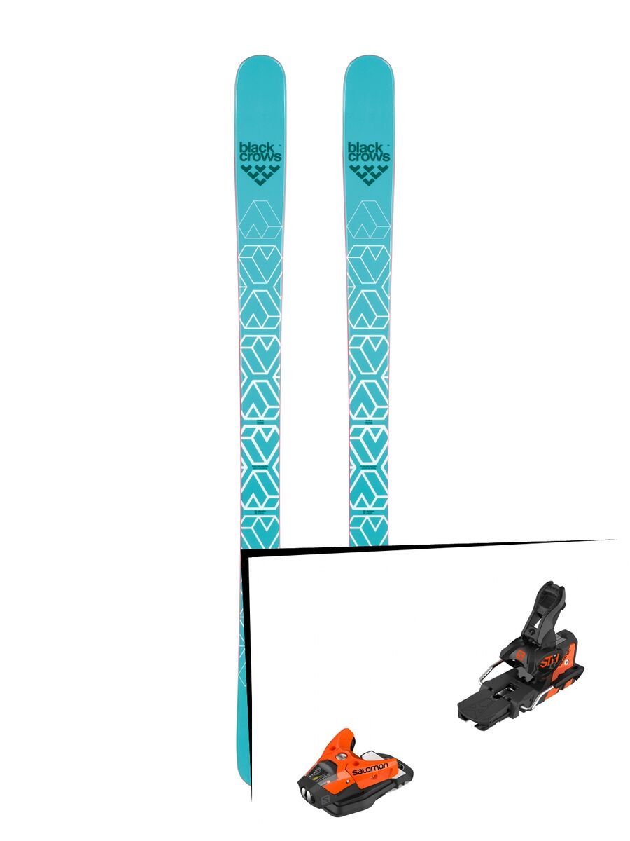 Set: Black Crows Captis Birdie 2019 + Salomon STH2 WTR 13 orange/black - Bild 1