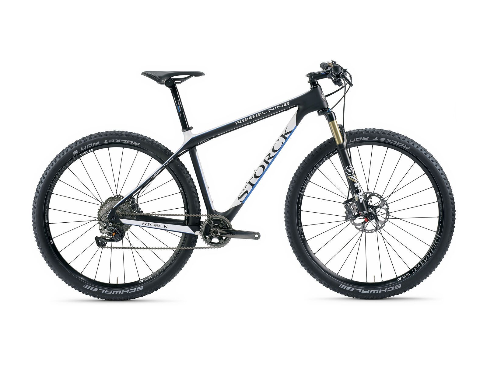 Storck Rebel Nine G3 XT 2x11, black/blue/white - Bild 1
